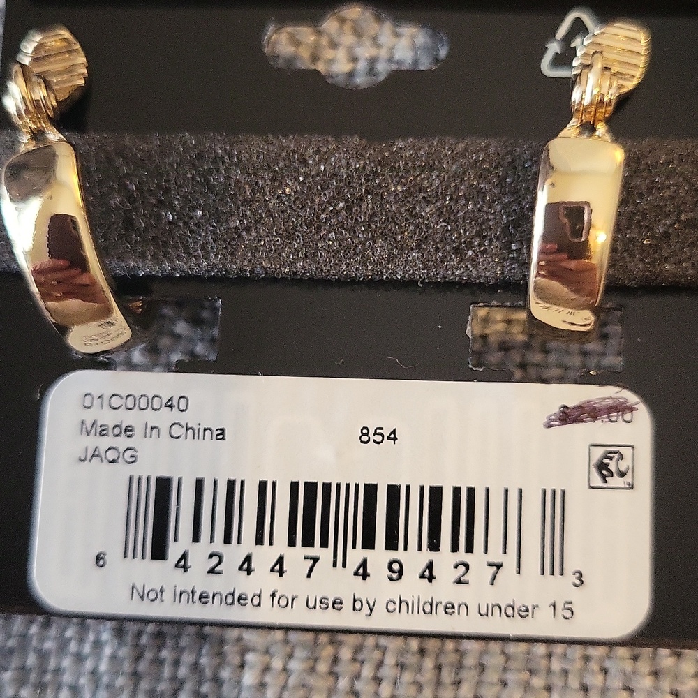 Anne Klein Comfort Clip Goldtone Earrings, 5 Pairs - Picture 9 of 11